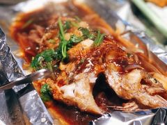 酱烤活鲈鱼-新白鹿餐厅(松江开元地中海店)