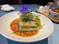 沾汁蔬菜米卷-南堂館川菜文化餐厅(天府店)