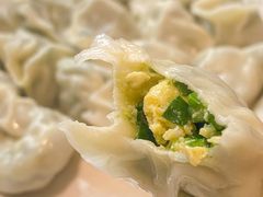 韭菜鸡蛋素饺-军嫂饺子馆(岳家寨小区店)