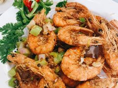 椒盐虾-1910老鲁味海鲜·戳子肉·青岛菜(金沙滩店)