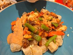 三鲜焖子-添福来墨鱼饺子 · 海鲜东北菜(大连星海·黄浦路店)