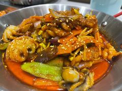八抓鱼辣炒五花肉-韩时烤肉(丰科万达广场店)