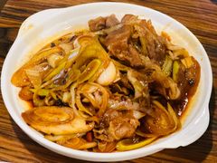 京酱葱爆羊肉片-建国328 本帮小馆·面馆