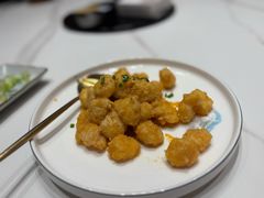 蛋黄焗虾仁-得意楼蒸菜馆