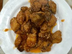 蒜茸脆皮茄子-壹条龙饭庄台基厂店