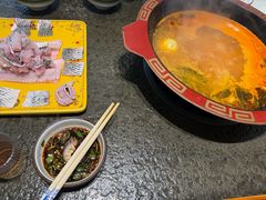 -景明轩•养生酸汤鱼火锅 云贵鲜菌 现舂野果酸汤(王寨小区店)