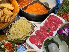 -热火朝天鲜切牛肉火锅(南强街巷店)