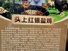 -头上红煨盐鸡·非遗院子餐厅