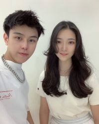 点击看大图 -3AM HAIR SALON染发烫发接发
