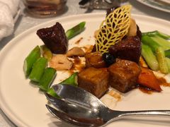 黑金雪花牛肉粒-上海和平饭店龙凤厅 Dragon Phoenix