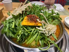 -草家酱蟹炭火烤肉店(珲春南路一店)