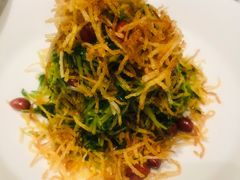 巧拌豆苗-四季民福烤鸭店(王府井灯市口店)