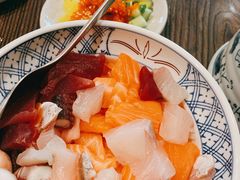 杂锦鱼生饭定食-大雄寿司(中华广场店)