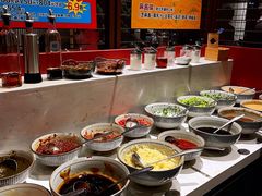 自助调料区-牛村来人潮汕牛肉火锅(西单店)