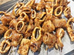 -特色油边心管烤串