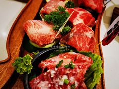 M9和牛七品盛合（湿式熟成）-赤坂亭M9和牛烧肉·日料398放题(万达店)