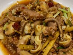 酱爆鱿鱼-金海湾海鲜排档(朱家尖店)