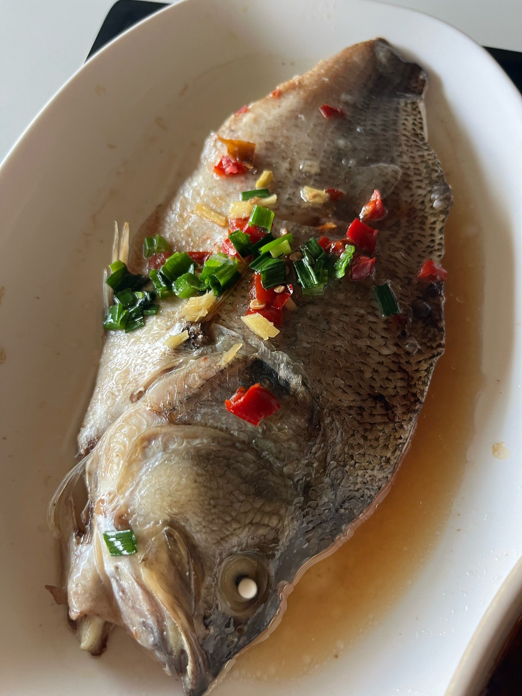 清蒸鱼的午餐时光