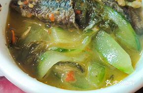 Eel with Cucumber Stew