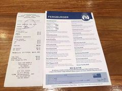 菜单-Fergburger(皇后镇店)