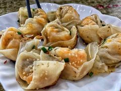 蛋黄鲜肉煎馄饨-乌镇姐妹特色小吃(银杏公寓店)