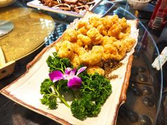 葱炒虾仁-赵记煎饼卷大葱(泰山大街店)