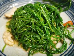 沙葱鲜桃仁-那家小馆•北京菜•烤鸭(中关村店)