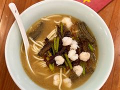 虾爆鳝面-奎元馆.百年奎元.非遗传承(西湖边的解放路店)