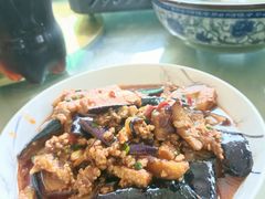茄子肉沫-生态苑农庄(十里画廊遇龙河店)