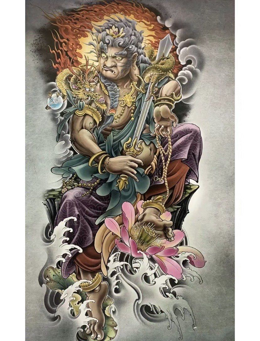 分享一组满背手稿 有喜欢的私信