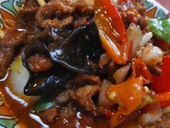 -歹歹的加个面过油肉拌面