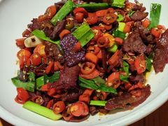 大蒜辣椒腊牛肉-红旗大食堂(君悦紫园店)