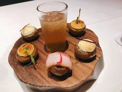 焗烤蘑菇佐青梅果醋沙拉-王品台塑牛排(成都万象城店)