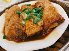 鲍汁鲜虾腐皮卷-凤凰楼酒家·粤宴点心(华强北店)