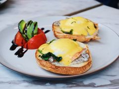 63度温泉蛋黑松露菌菇三文鱼-农畉LONFOOD(福田星河COCOPark店)