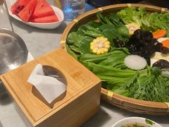 蔬菜拼盘-尚尚仙·酸汤猪手·猪肚鸡火锅(华联万柳购物中心店)