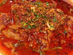 香辣水煮牛肉-眉州东坡(上海中心店)