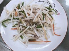 芦苇根炒肉丝-梦缘水乡·湖景餐厅