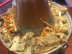 虫草花羊蝎子铜炉火锅-1078號老北京涮肉(松柏店)