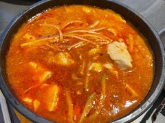 海鲜嫩豆腐汤-农乐园炭火烤肉(繁花中心店)