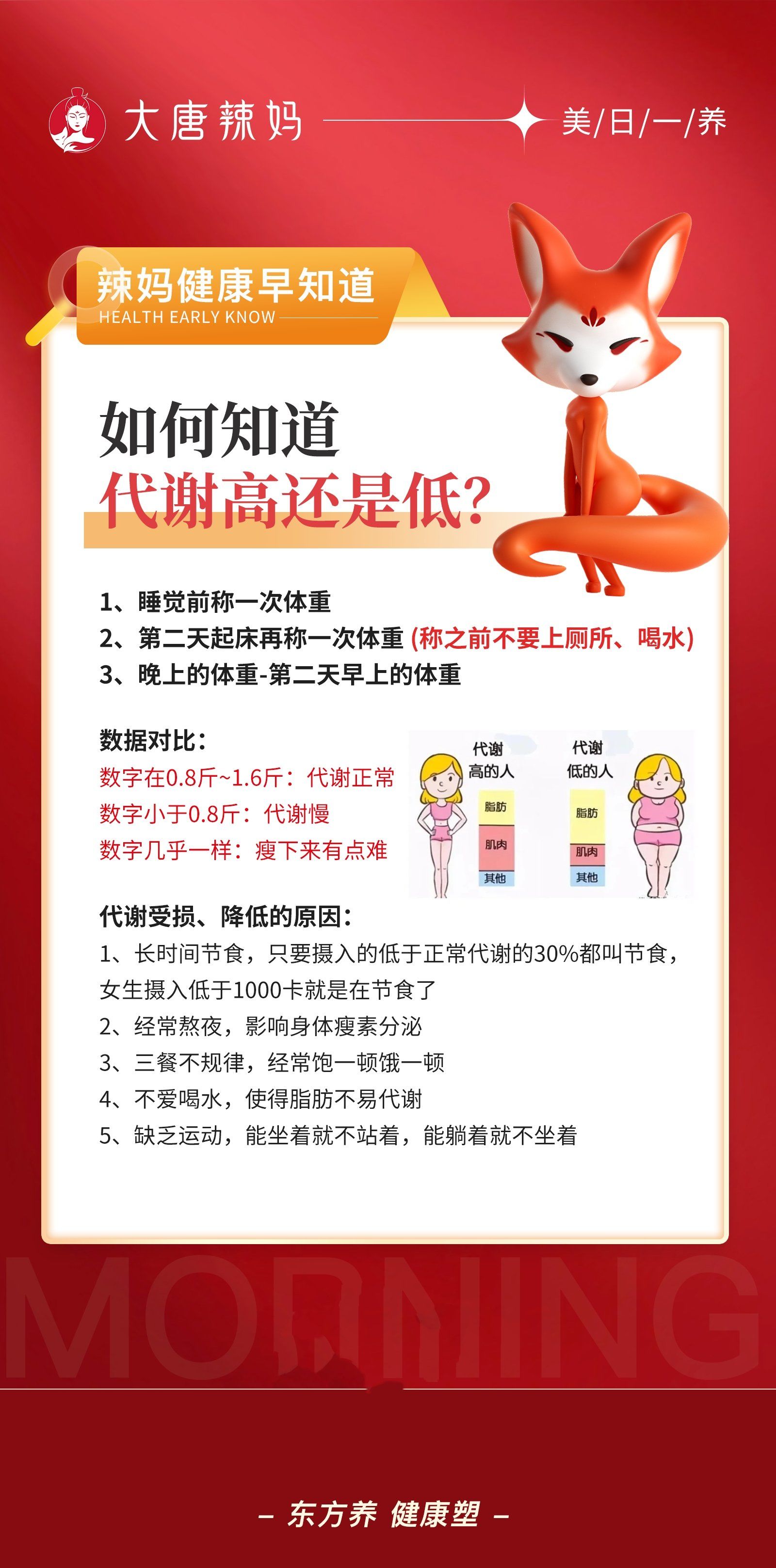 想要提高你的代谢水平吗?