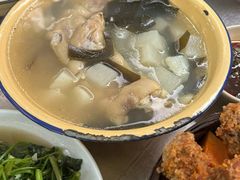 海带萝卜蹄花汤-人和水上飘(第一家店)