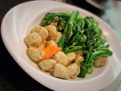 菜心炒鲮鱼球-德云居
