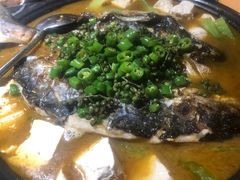 -探鱼·鲜青椒爽麻烤鱼(广州花都来又来店)