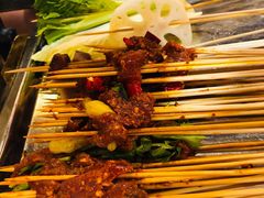 香菜牛肉串串-镇江龙·火锅串串(武侯祠店)
