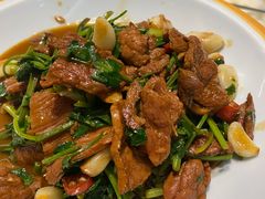 小炒吊龙牛肉-老海陵·泰州菜(图书馆店)