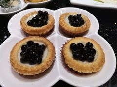 黑珍珠双皮奶蛋挞-味可道美食坊(福基路店)
