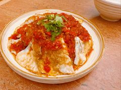 凉拌荷包蛋-浩海火燒雲傣家菜(芮欧百货店)