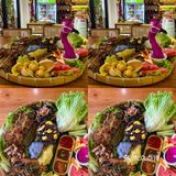 门店是一家傣味餐厅一共有两层菜品和环境 颜值都巨高