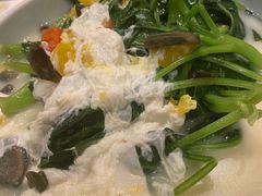 金银蛋上汤菠菜-羲和雅苑烤鸭坊(丰台万达店)
